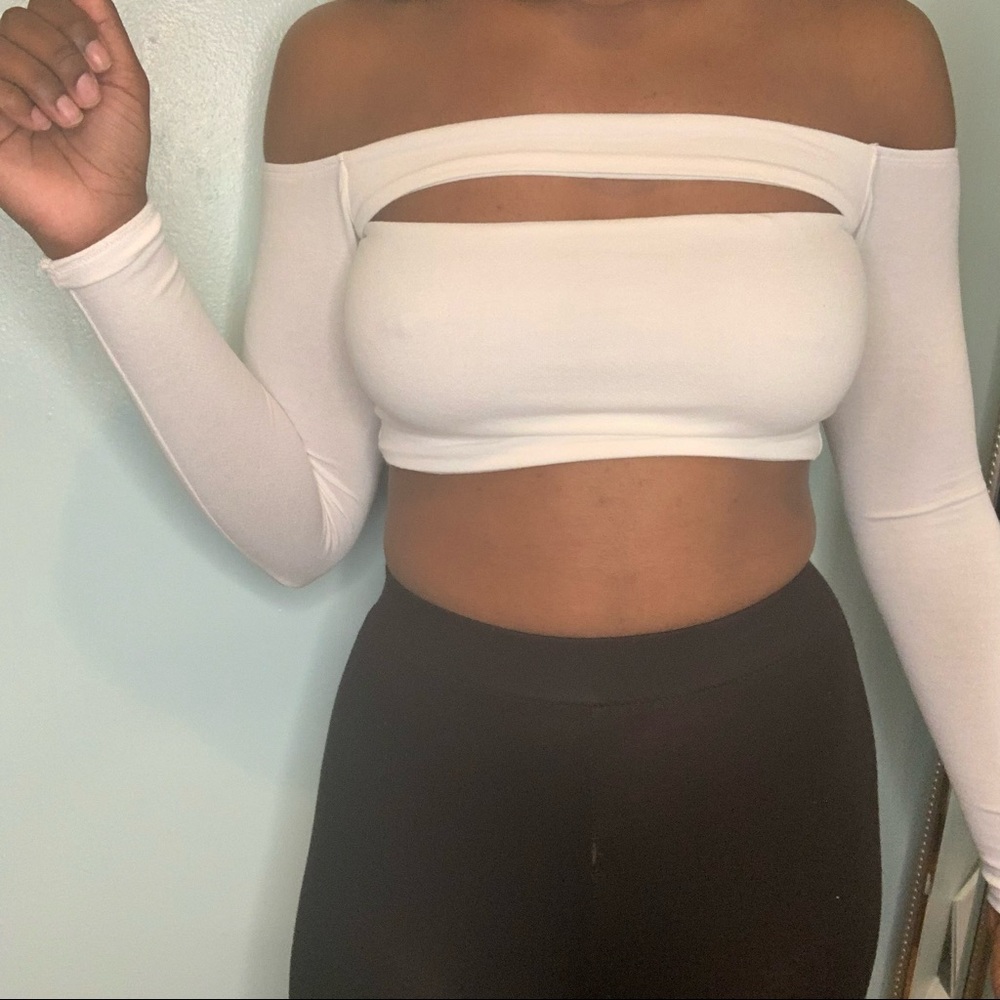 Naked Wardrobe x Lori Harvey crop top